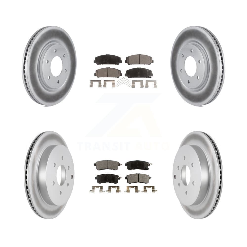 Transit Auto - KGF-101019 - Front and Rear Disc Brake Kits image 1