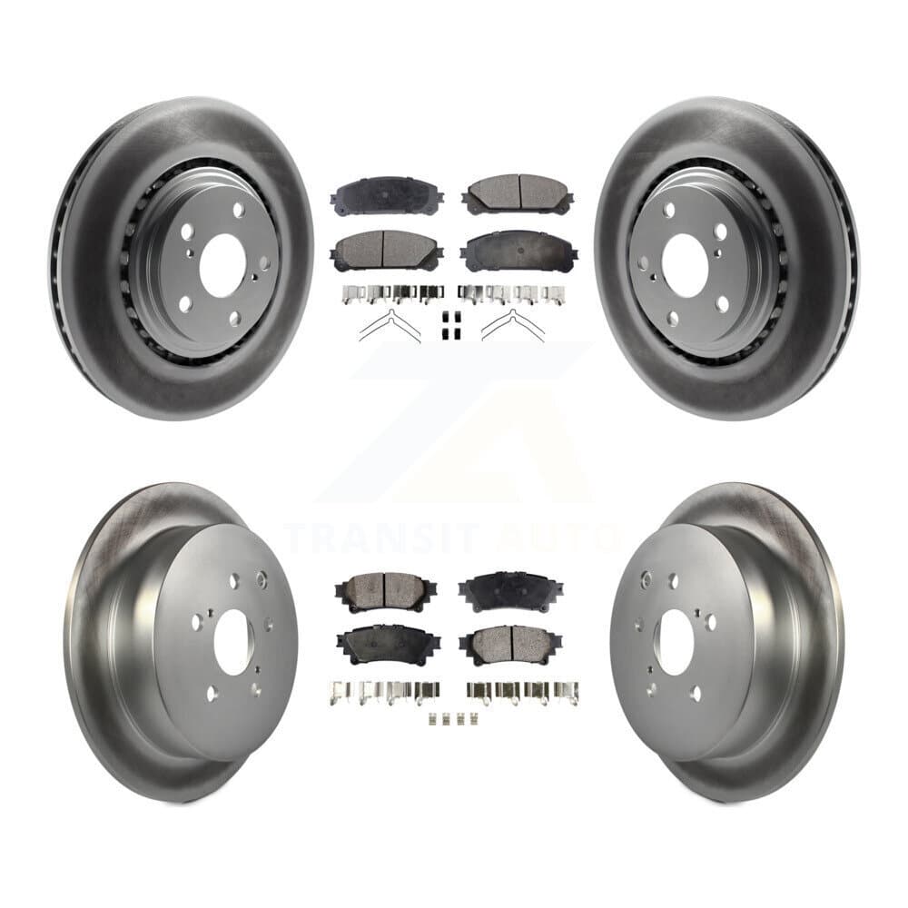 Transit Auto - KGF-101022 - Front and Rear Disc Brake Kits image 1