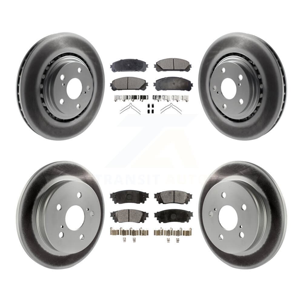 Transit Auto - KGF-101023 - Front and Rear Disc Brake Kits image 1