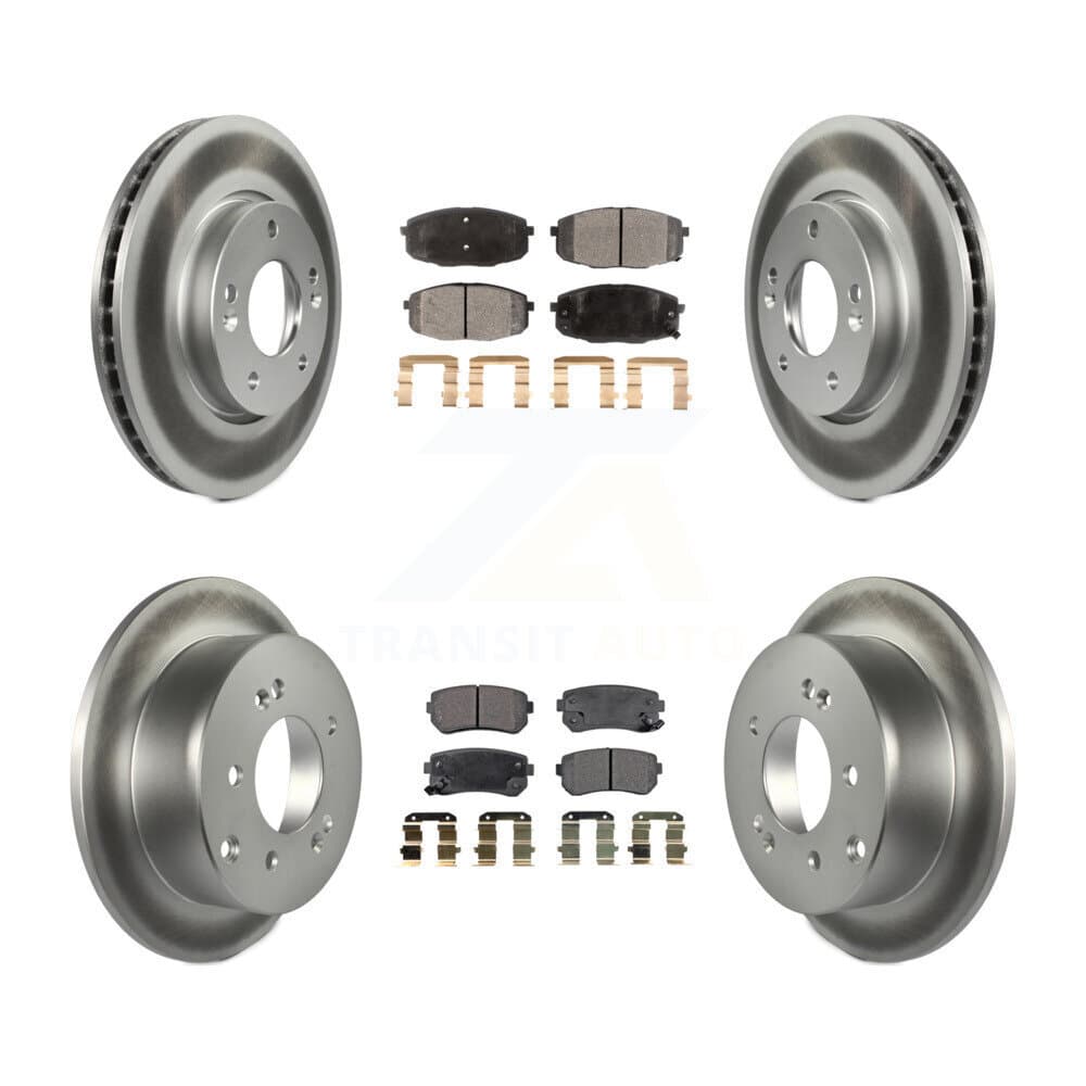 Transit Auto - KGF-101064 - Front and Rear Disc Brake Kits image 1