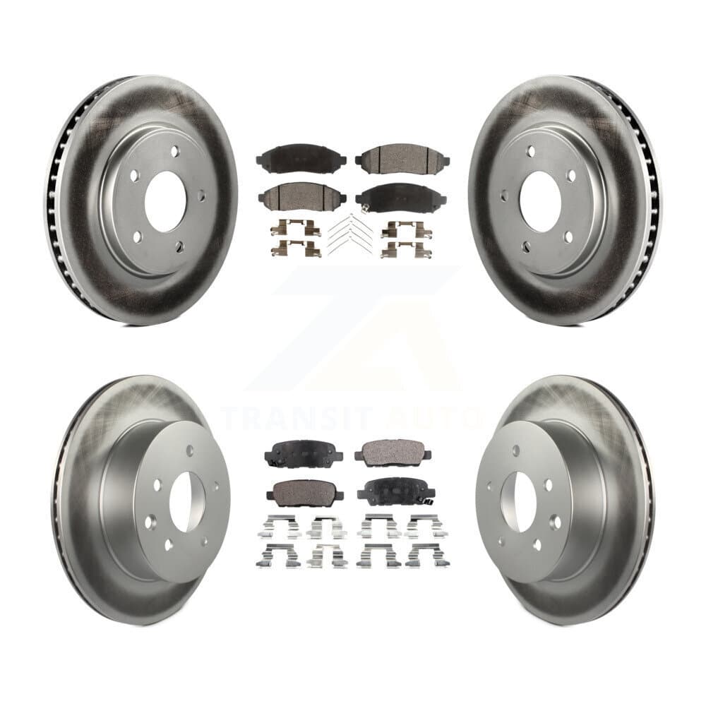 Transit Auto - KGF-101087 - Front and Rear Disc Brake Kits image 1