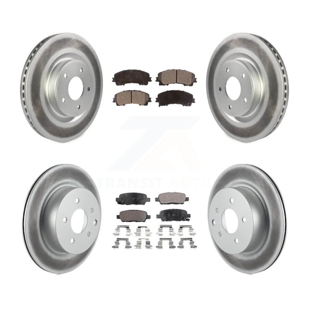 Transit Auto - KGF-101136 - Front and Rear Disc Brake Kits image 1