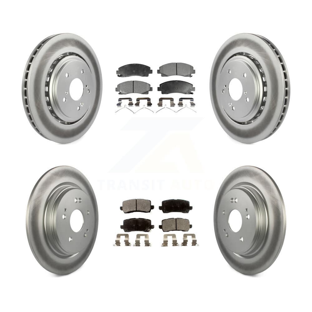 Transit Auto - KGF-101137 - Front and Rear Disc Brake Kits image 1