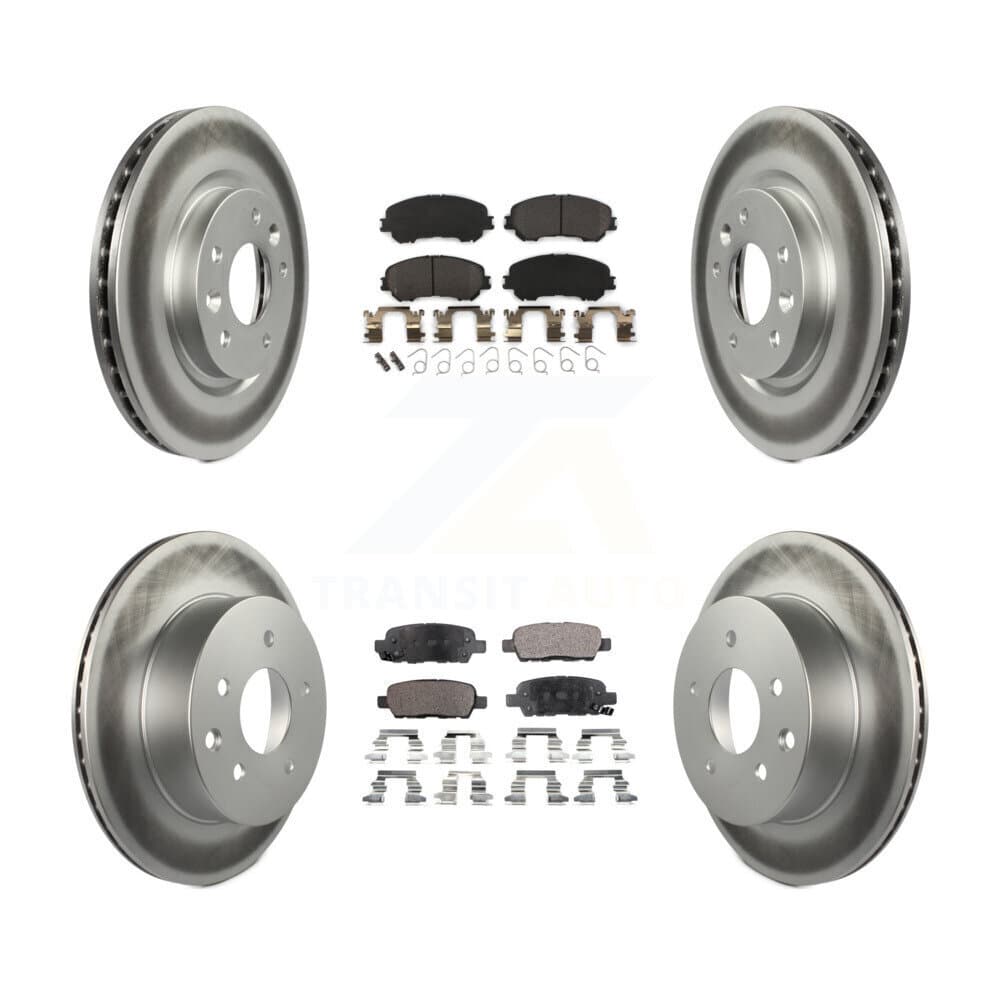 Transit Auto - KGF-101153 - Front and Rear Disc Brake Kits image 1