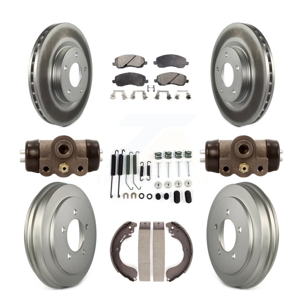 Transit Auto - KGF-101755 - Front and Rear Disc Brake Kits image 1