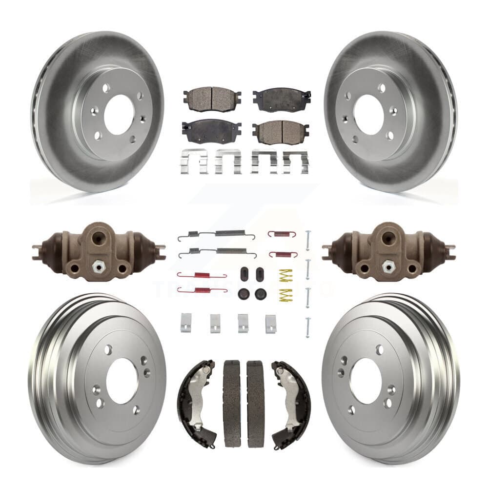 Transit Auto - KGF-101761 - Front and Rear Disc Brake Kits image 1