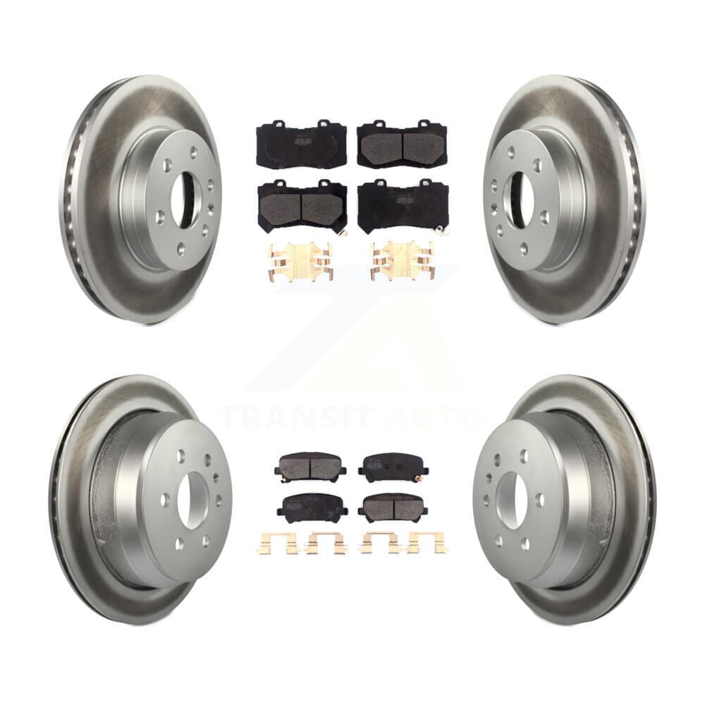 Transit Auto - KGF-101786 - Front and Rear Disc Brake Kits image 1