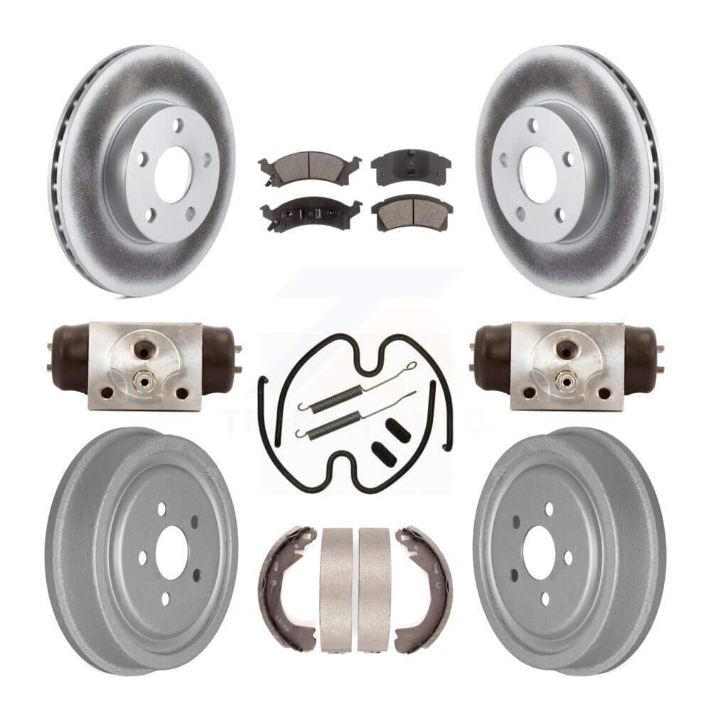 Transit Auto - KGF-101828 - Front and Rear Disc Brake Kits image 1