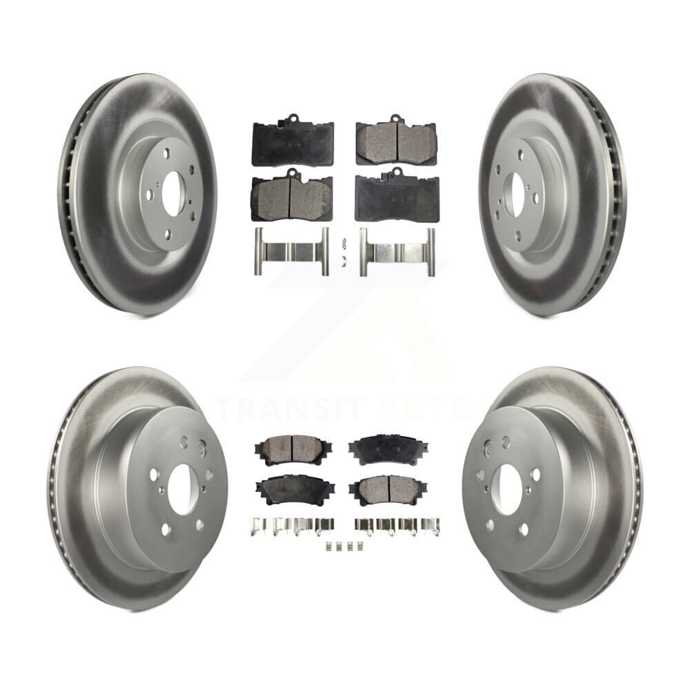 Transit Auto - KGF-101860 - Front and Rear Disc Brake Kits image 1