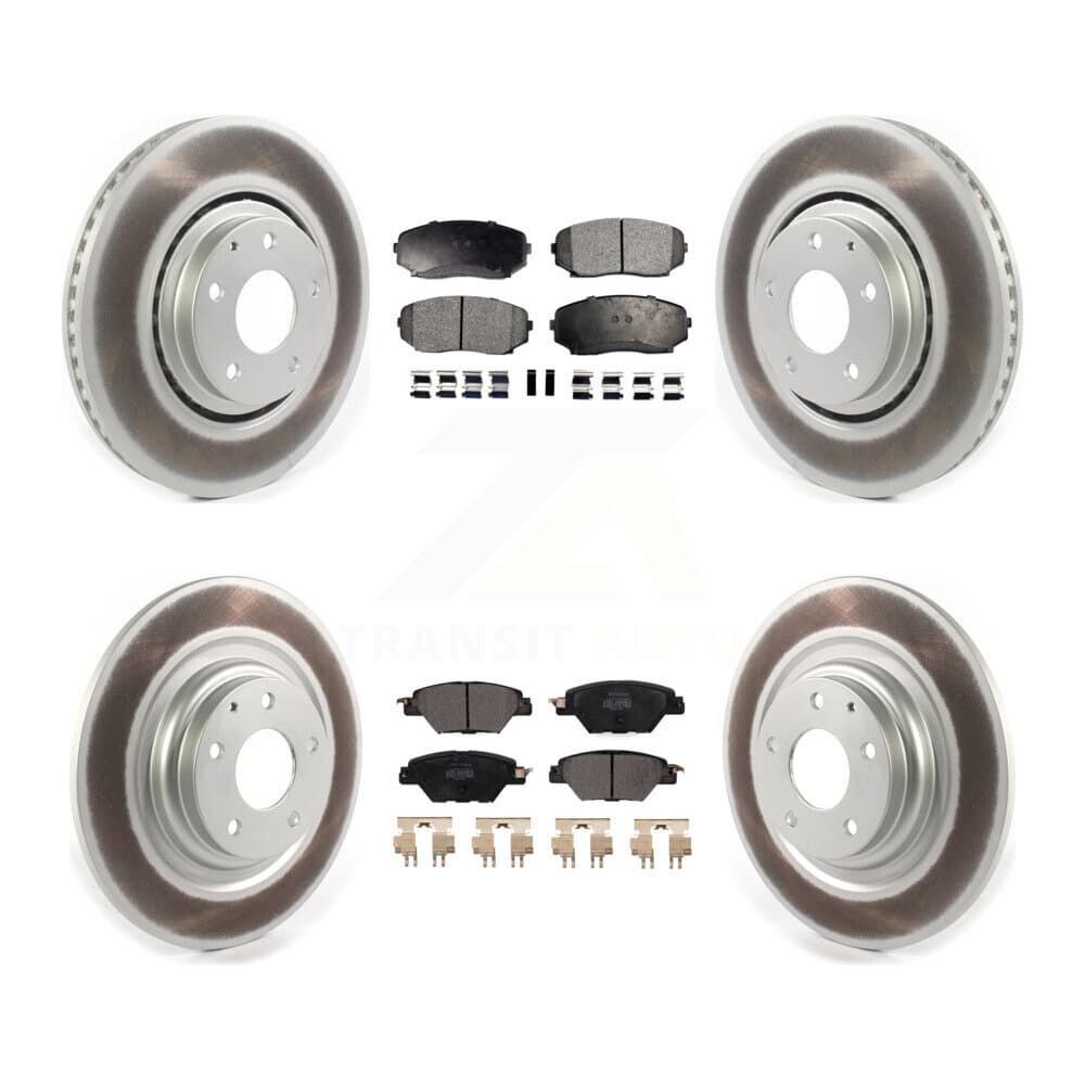 Transit Auto - KGF-102024 - Front and Rear Disc Brake Kits image 1