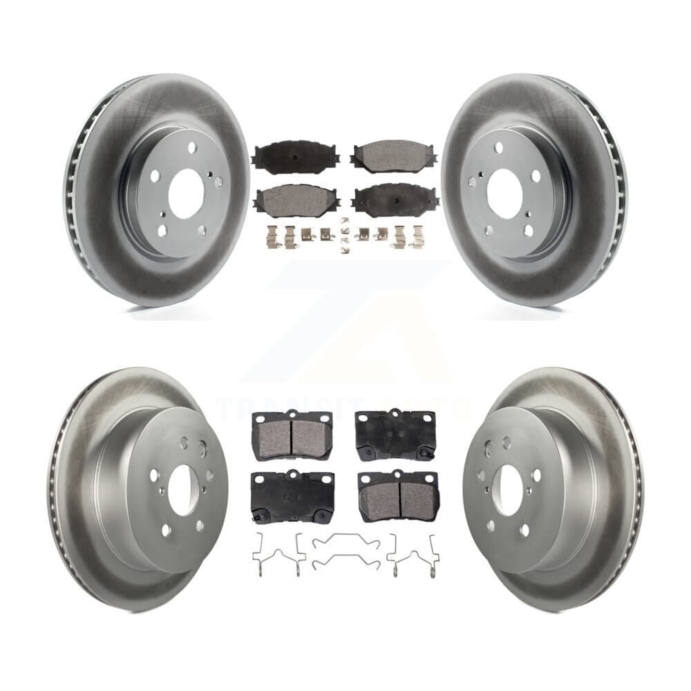 Transit Auto - KGF-102236 - Front and Rear Disc Brake Kits image 1