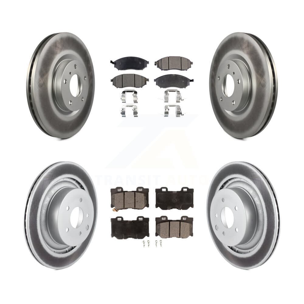 Transit Auto - KGF-102245 - Front and Rear Disc Brake Kits image 1