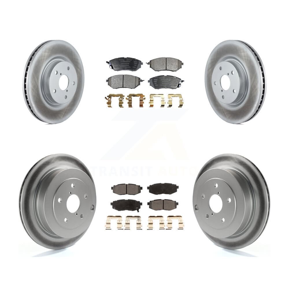 Transit Auto - KGF-102248 - Front and Rear Disc Brake Kits image 1
