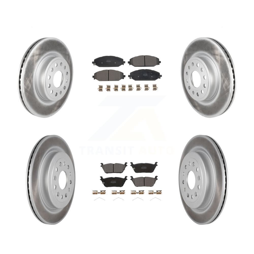 Transit Auto - KGF-102640 - Front and Rear Disc Brake Kits image 1