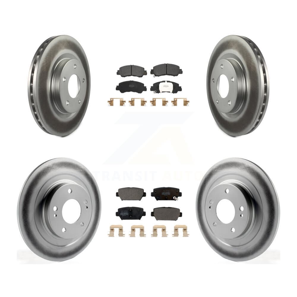 Transit Auto - KGF-102675 - Front and Rear Disc Brake Kits image 1