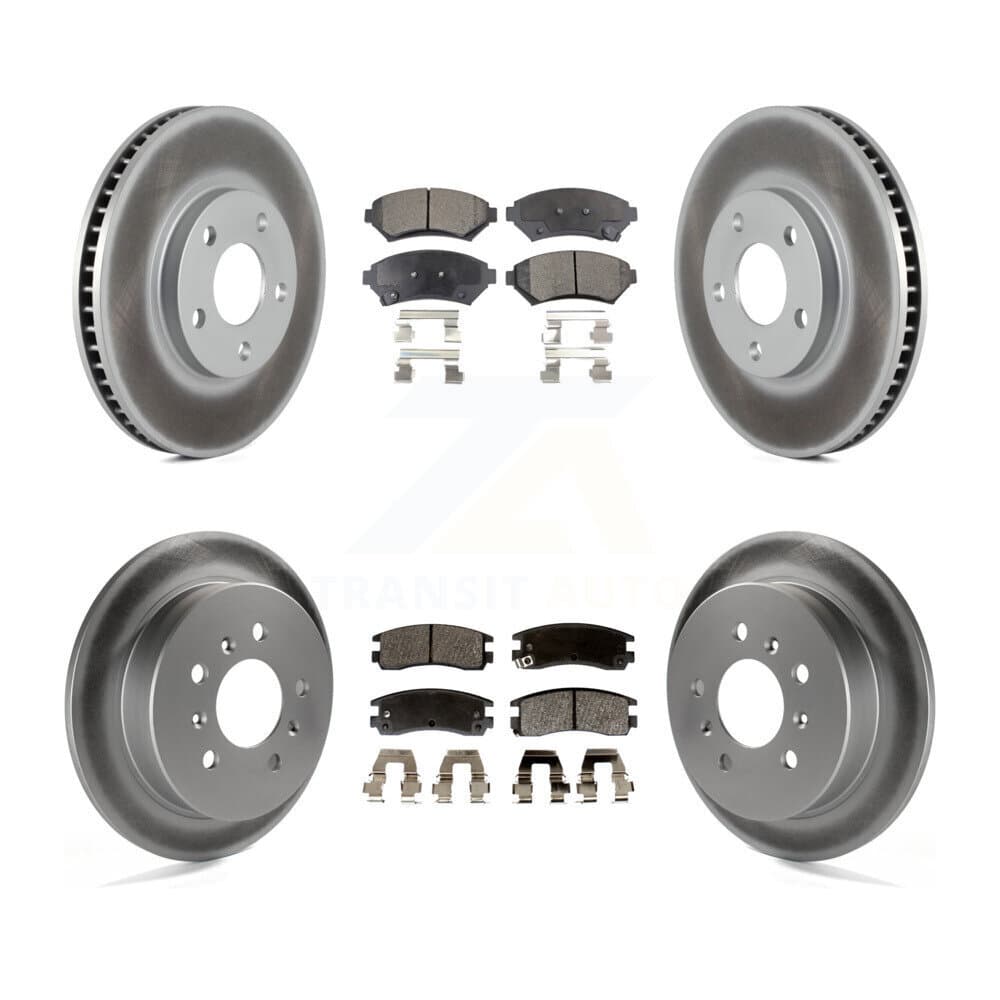 Transit Auto - KGF-102706 - Front and Rear Disc Brake Kits image 1
