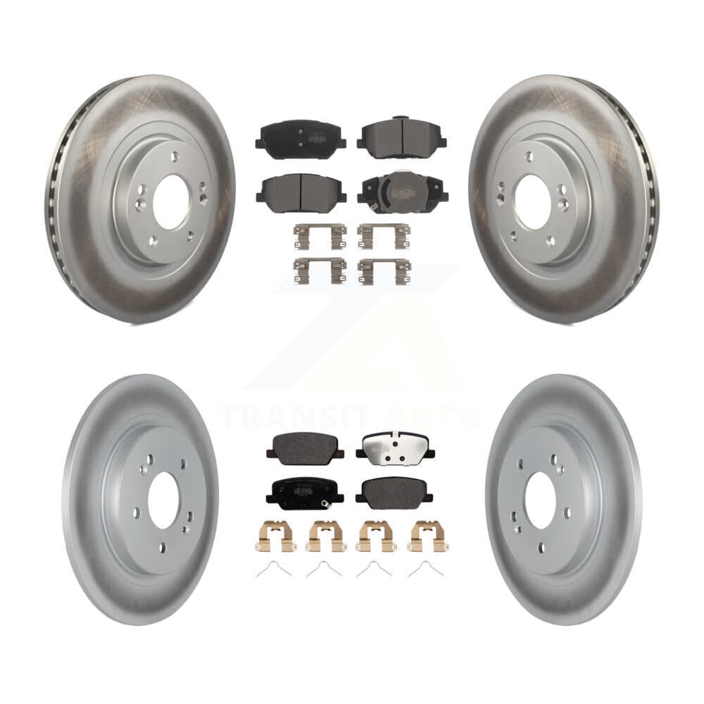 Transit Auto - KGF-102709 - Front and Rear Disc Brake Kits image 1