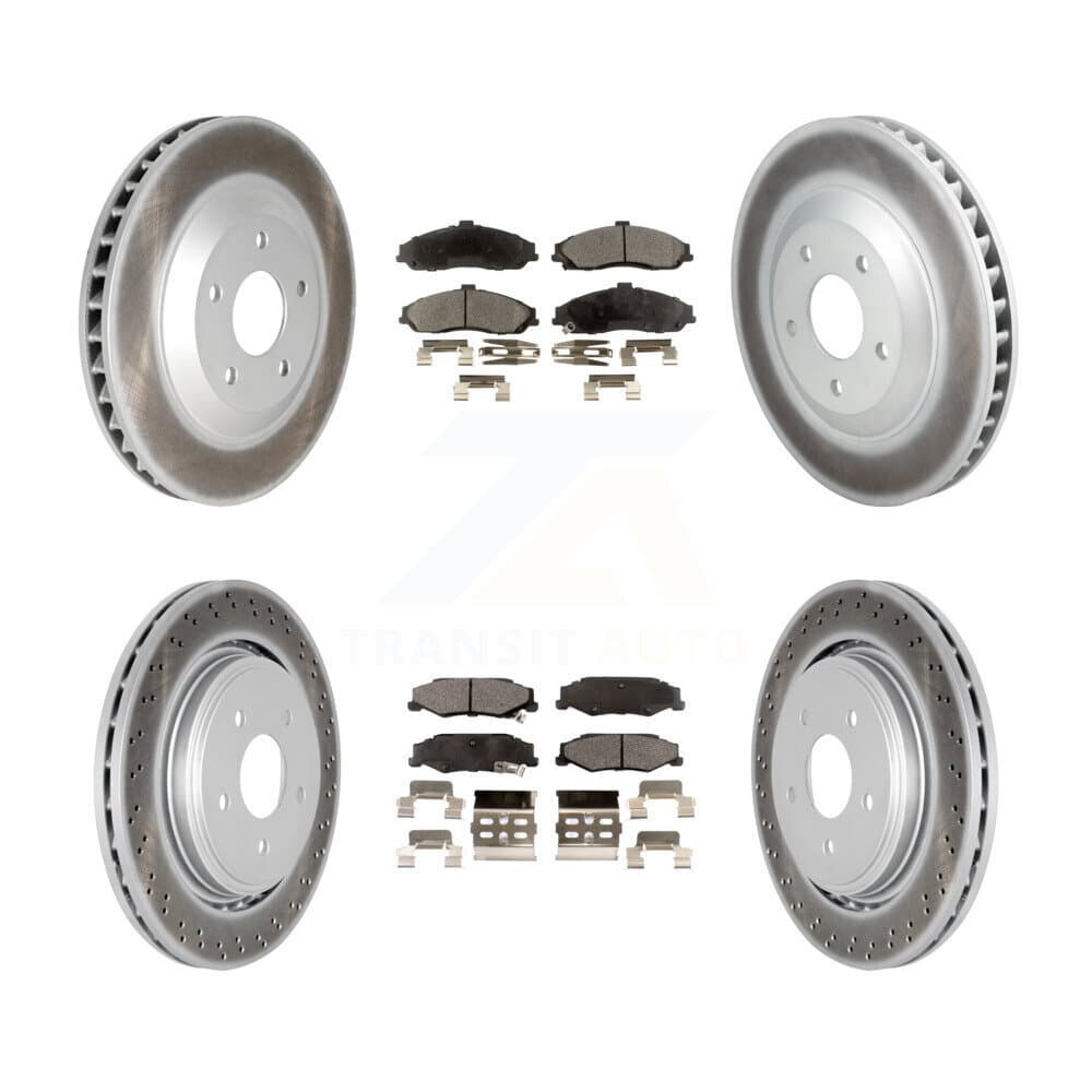 Transit Auto - KGF-102737 - Front and Rear Disc Brake Kits image 1