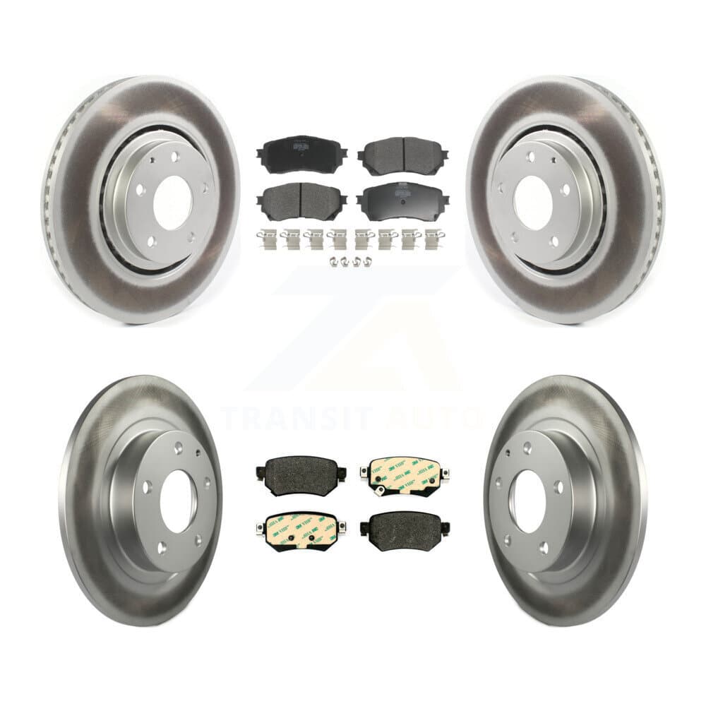 Transit Auto - KGF-102767 - Front and Rear Disc Brake Kits image 1