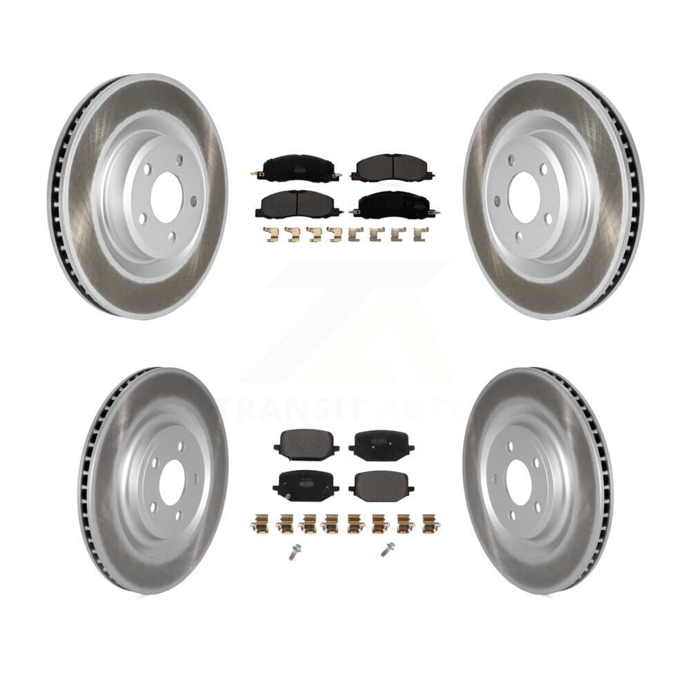 Transit Auto - KGF-102801 - Front and Rear Disc Brake Kits image 1