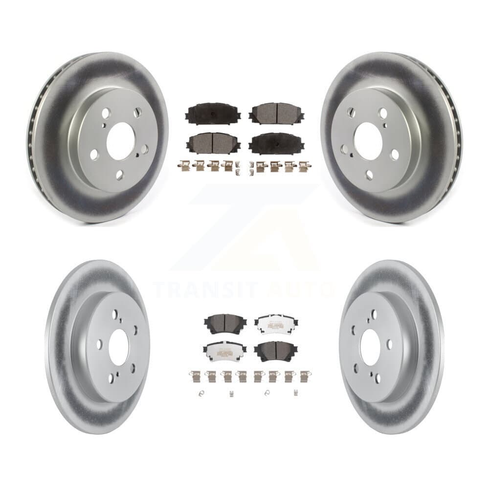 Transit Auto - KGF-102804 - Front and Rear Disc Brake Kits image 1