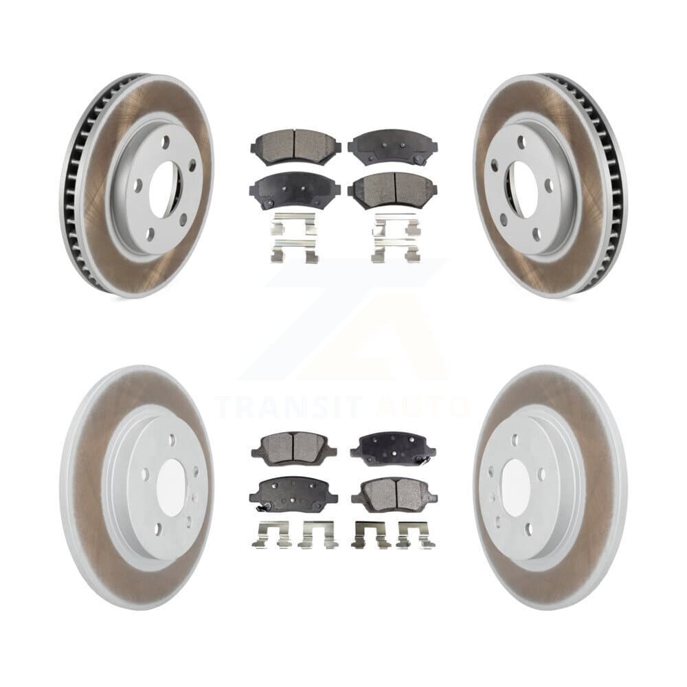 Transit Auto - KGF-102835 - Front and Rear Disc Brake Kits image 1