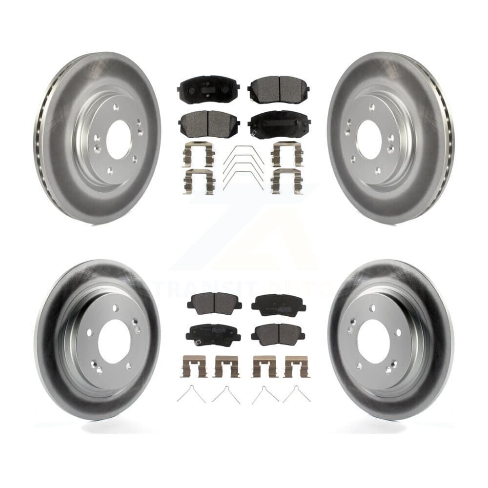 Transit Auto - KGF-102856 - Front and Rear Disc Brake Kits image 1