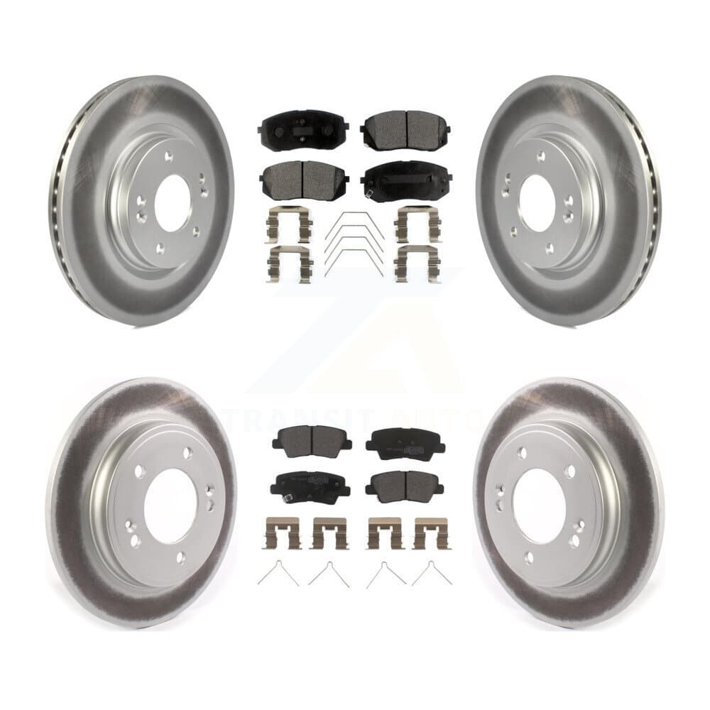 Transit Auto - KGF-102866 - Front and Rear Disc Brake Kits image 1