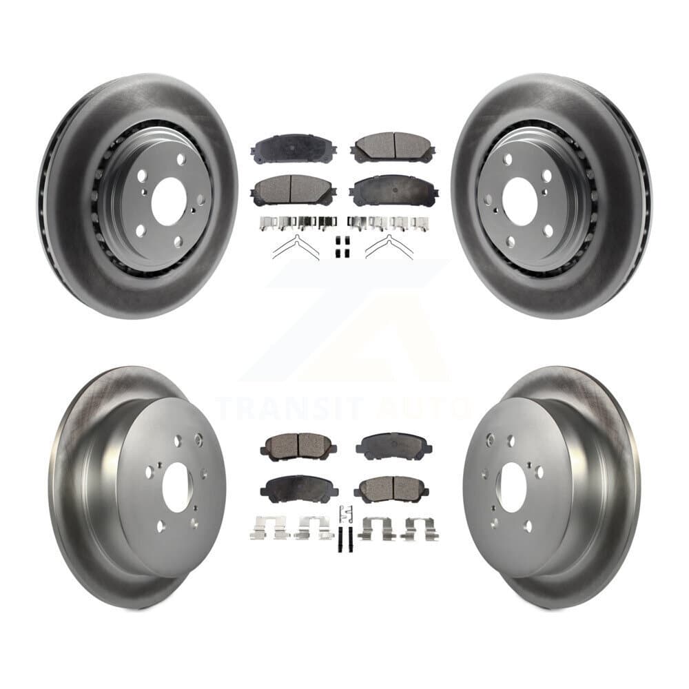 Transit Auto - KGF-102871 - Front and Rear Disc Brake Kits image 1