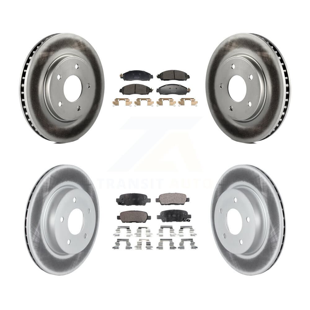 Transit Auto - KGF-102976 - Front and Rear Disc Brake Kits image 1
