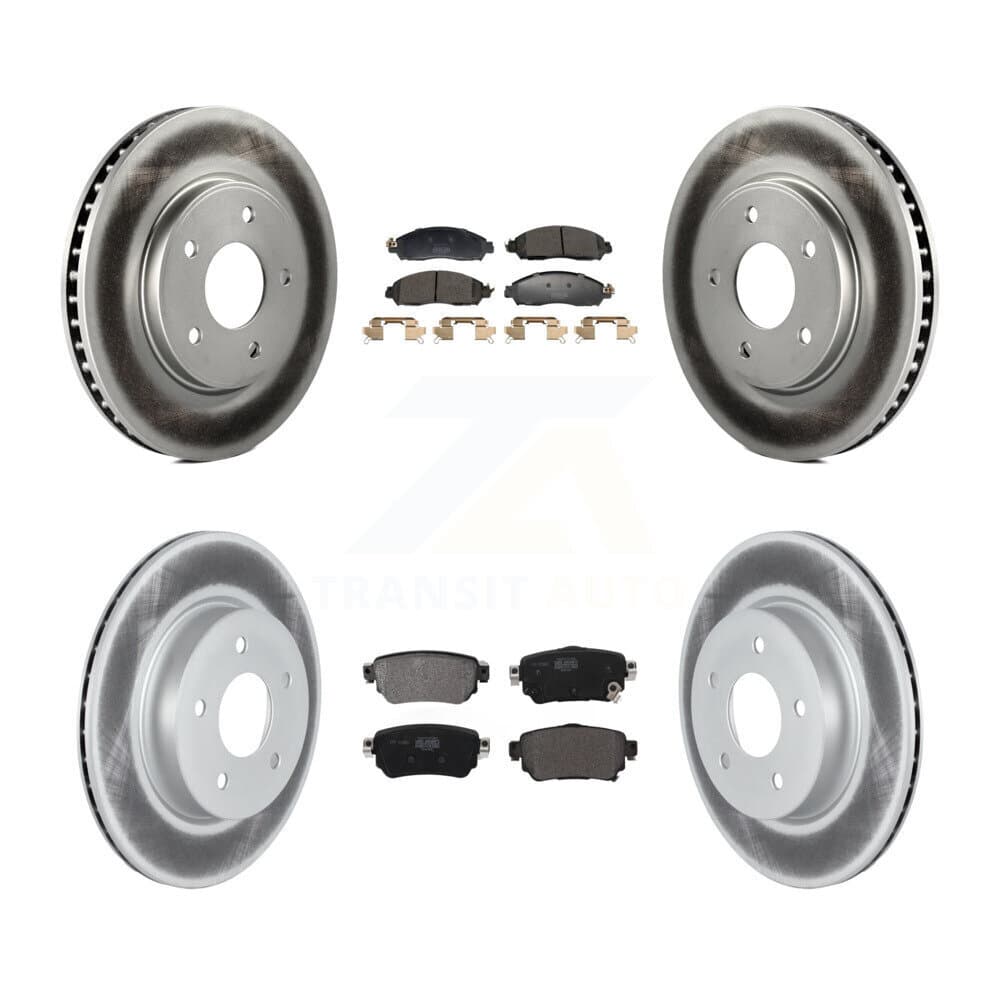 Transit Auto - KGF-102977 - Front and Rear Disc Brake Kits image 1