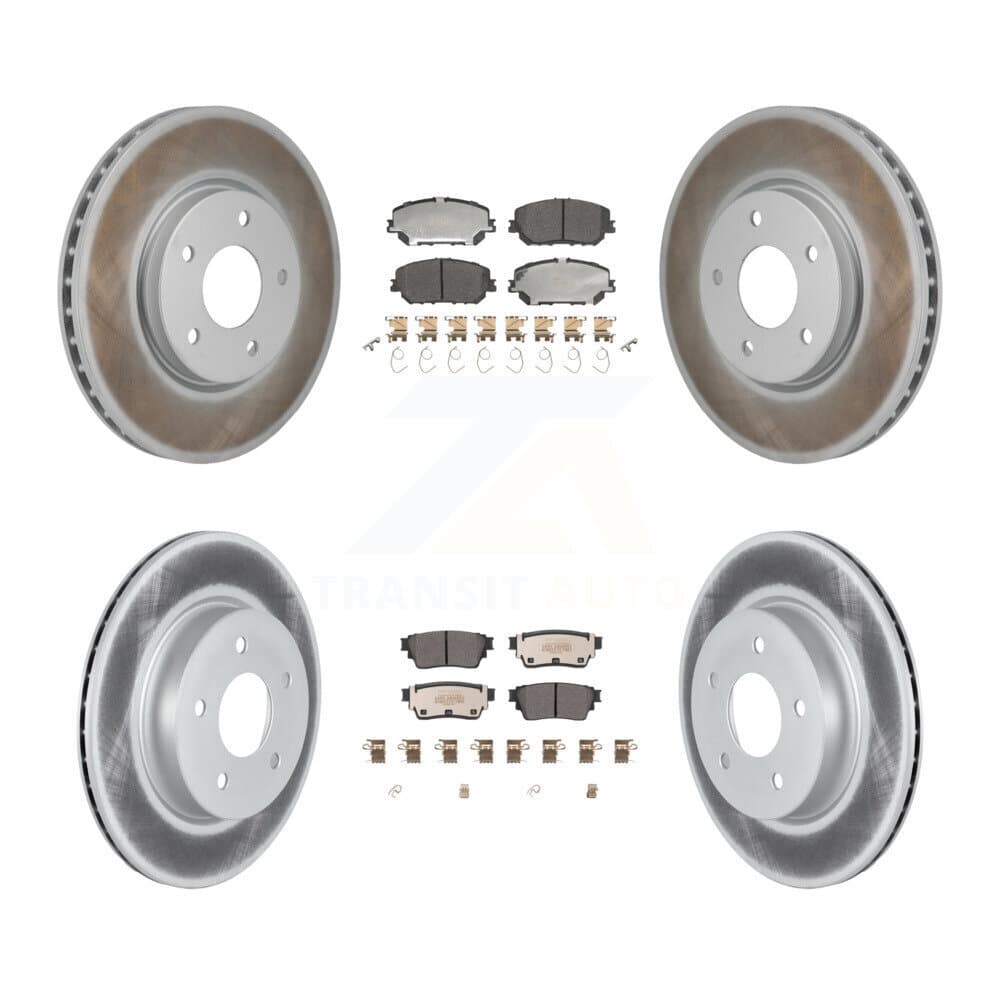 Transit Auto - KGF-103192 - Front and Rear Disc Brake Kits image 1