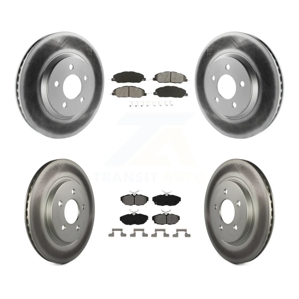 Transit Auto - KGS-100633 - Front and Rear Disc Brake Kits image 1