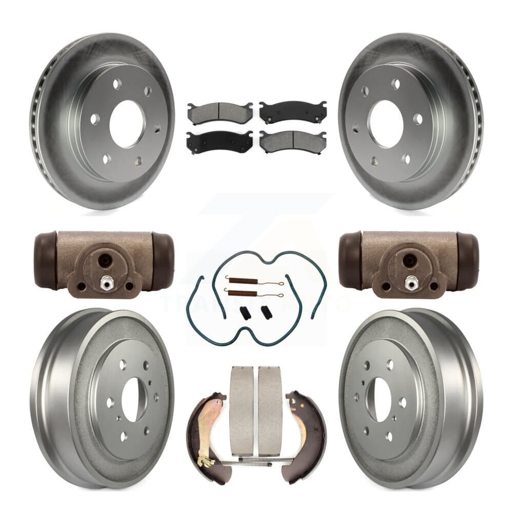 Transit Auto - KGS-101647 - Front and Rear Disc Brake Kits image 1