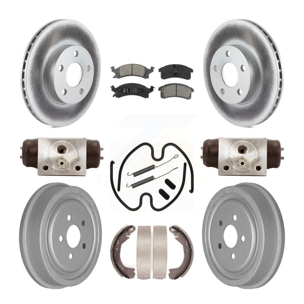 Transit Auto - KGS-101748 - Front and Rear Disc Brake Kits image 1