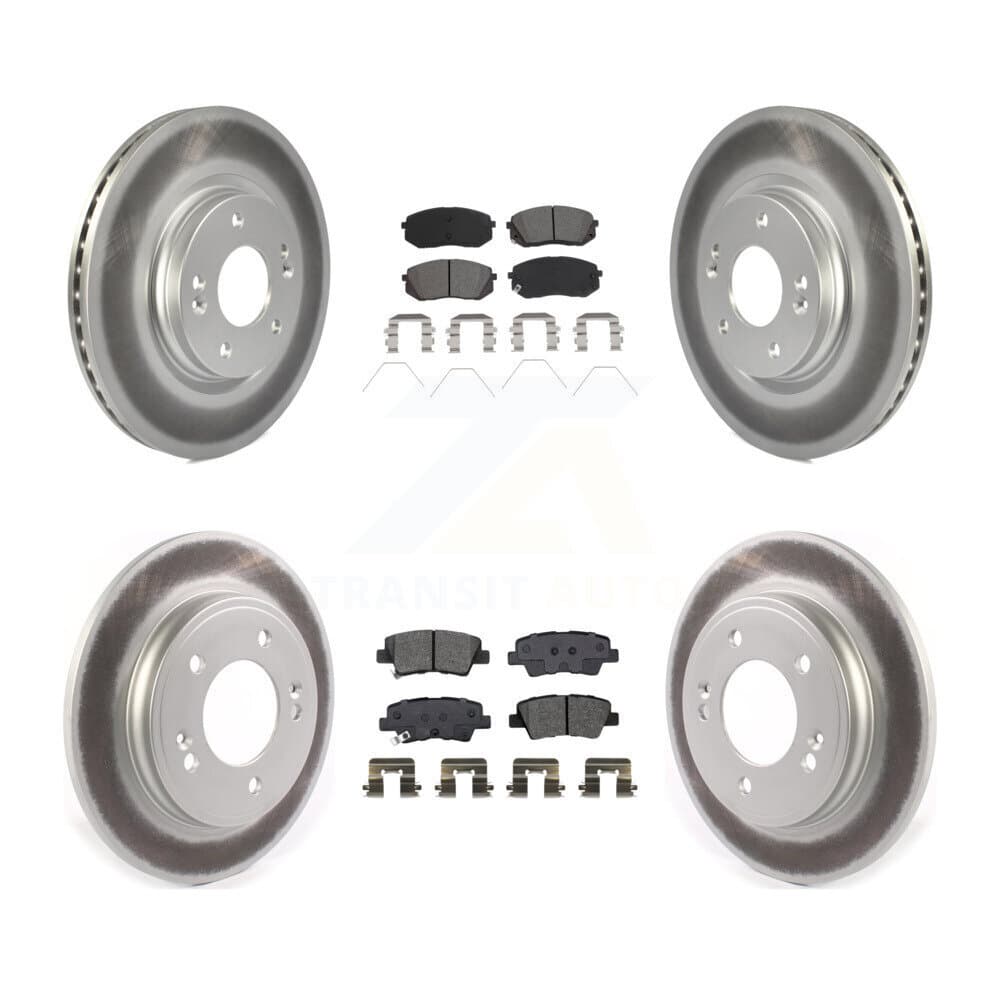 Transit Auto - KGS-102458 - Front and Rear Disc Brake Kits image 1