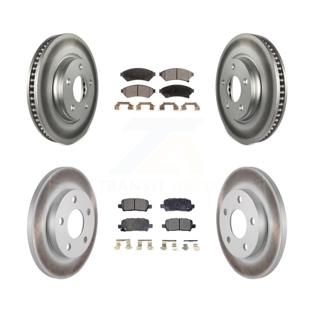 Transit Auto - KGT-100612 - Front and Rear Disc Brake Kits image 1