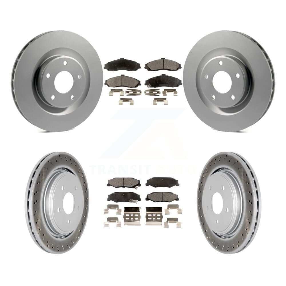 Transit Auto - KGT-100616 - Front and Rear Disc Brake Kits image 1