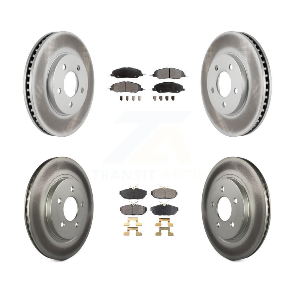 Transit Auto - KGT-100692 - Front and Rear Disc Brake Kits image 1