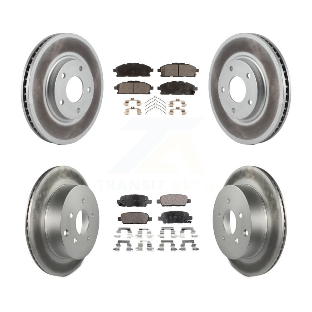 Transit Auto - KGT-100910 - Front and Rear Disc Brake Kits image 1