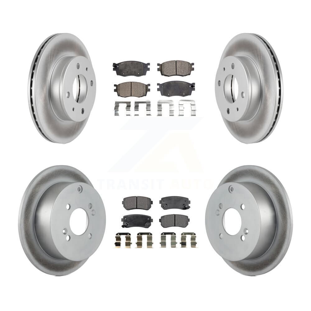 Transit Auto - KGT-100932 - Front and Rear Disc Brake Kits image 1