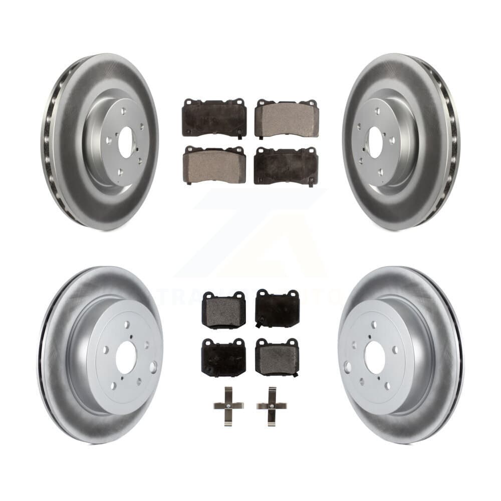 Transit Auto - KGT-100970 - Front and Rear Disc Brake Kits image 1