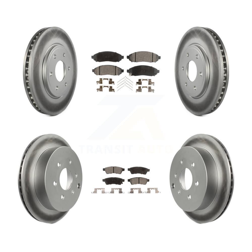 Transit Auto - KGT-100975 - Front and Rear Disc Brake Kits image 1
