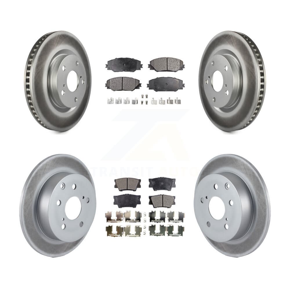 Transit Auto - KGT-101028 - Front and Rear Disc Brake Kits image 1