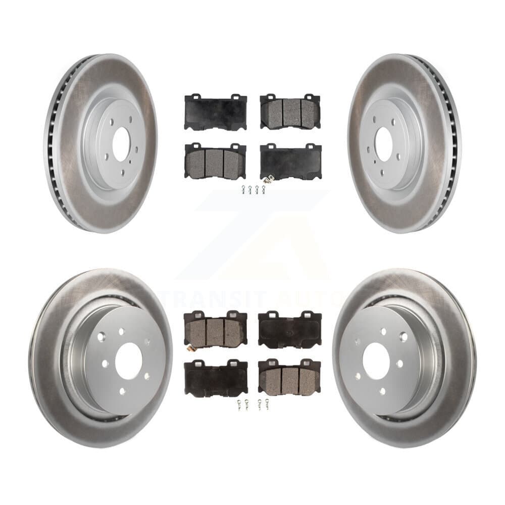 Transit Auto - KGT-101123 - Front and Rear Disc Brake Kits image 1