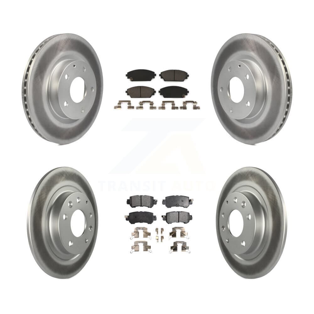 Transit Auto - KGT-101233 - Front and Rear Disc Brake Kits image 1