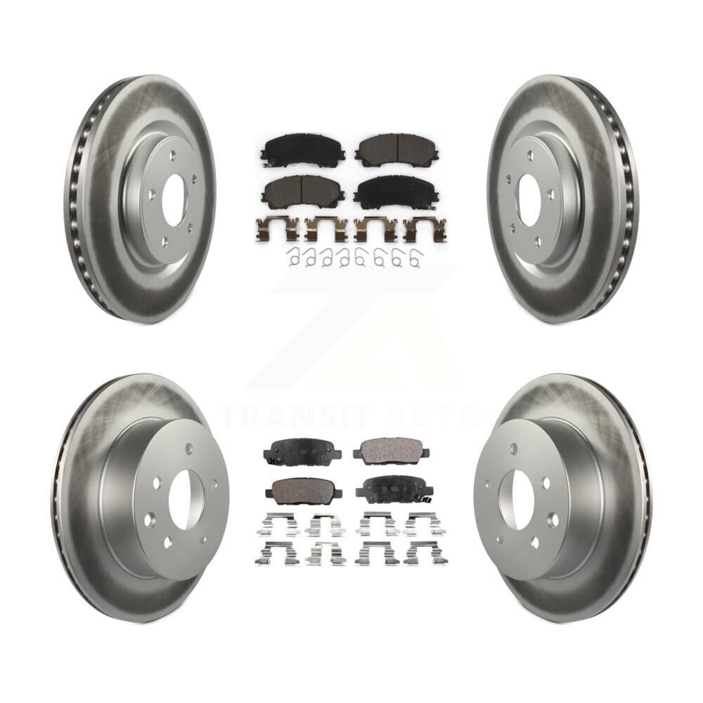 Transit Auto - KGT-101245 - Front and Rear Disc Brake Kits image 1