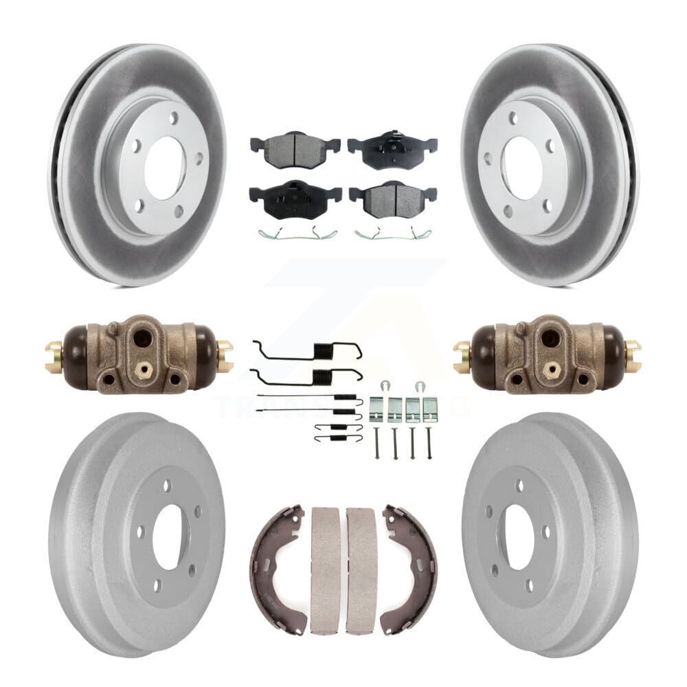 Transit Auto - KGT-101886 - Front and Rear Disc Brake Kits image 1