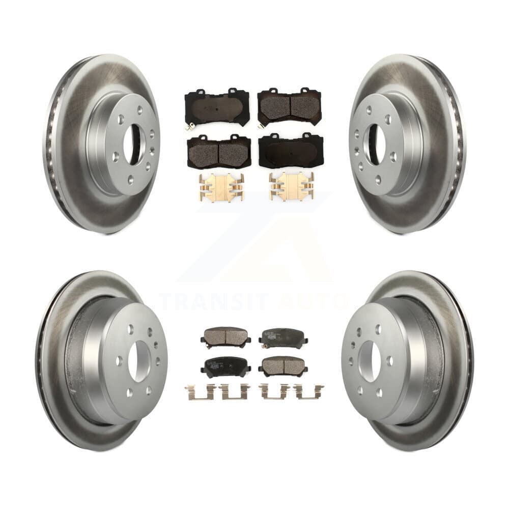 Transit Auto - KGT-101972 - Front and Rear Disc Brake Kits image 1