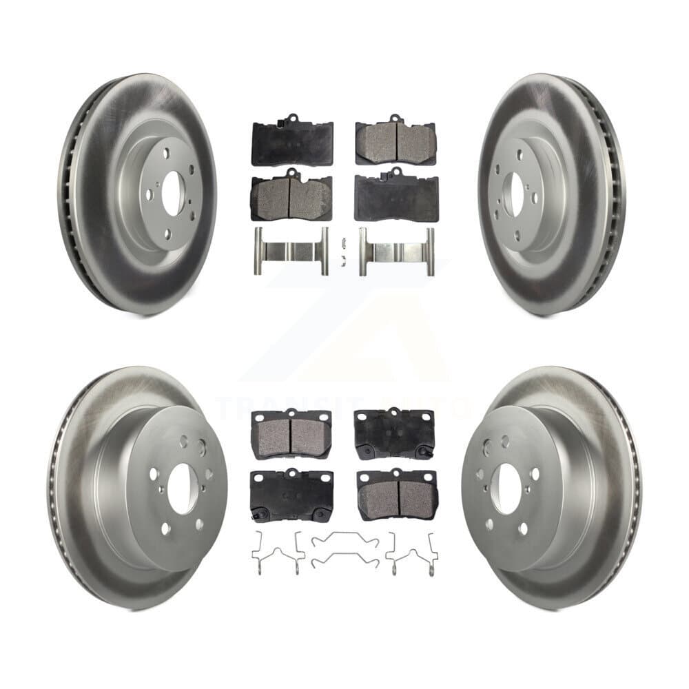 Transit Auto - KGT-102029 - Front and Rear Disc Brake Kits image 1